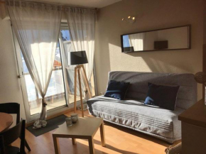 Studio cabine 4 personnes avec balcon - La Mongie, près des pistes - FR-1-404-100